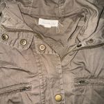 Heart & Hips Heart Hips Military Jacket Women S Utility Cargo Field OuterWear Green Full Zip Photo 1