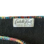 Cuddle Knit Tunic Sweater Black Size M Photo 4