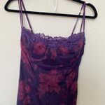 House Of CB S D-DD Aiza' Grape Floral Print Maxi Dress purple NWOT Photo 4