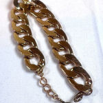 ALDO Gold Tone Chunky Fashion Chain Link Bracelet Extender Lobster Clasp Photo 0