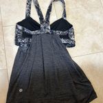 Lululemon size 6 Women's athletic top with built in bra grey Photo 2