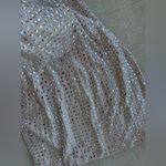 ZARA Trafaluc Peach Beaded Strapless Mini Dress, Size Small Photo 1