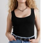 Good American NWT  Women’s Fell good black BODYSUIT  size 1/Small Photo 0