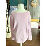 Talbots  Size XL Pink Cable‎ Knit Sweater Long Sleeved Buttons Preppy Acadamia Photo 1