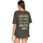 Free People Daydreamer Vintage Black Yellow Nirvana Smiley Oversized T-Shirt Photo 17