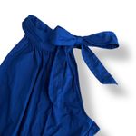 J.Crew Navy Blue Poplin Halter Photo 5