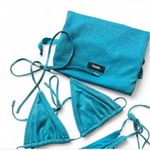 Triangl  Bikini Top Blue Sparkle Photo 0
