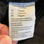 American Eagle Distressed Black Denim Skirt size 2 Photo 6