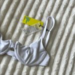 NWT ONEONE Swimwear Grace White Underwire Bikini Top Size L Photo 4