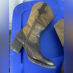 Born Shoes BORN Brown Tan Leather CowGirl Style Low Cut Boots Size 6.5 Photo 8