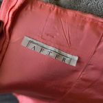 Vintage Coral Satin Halter Top Orange Photo 2