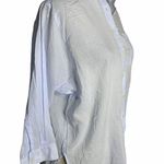 Slightly Sheer Dolman Sleeve Button Up Shirt 47PE Photo 5