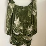 C/MEO COLLECTIVE  Green Palm Print Top Photo 7