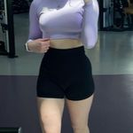 women's best Long Sleeve Crop Top Photo 0