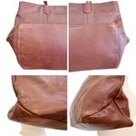 Coach  Rare vintage large brown tote with zipper closure Photo 9