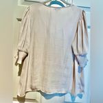 Maison D Amelie Maison d’ Amelie top - cream - silky - size medium Photo 1