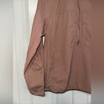 Mountain Hardwear Lightweight Half Zip Hooded Hiking Windbreaker L Photo 2