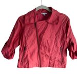 CAbi ROLL SLEEVE CROPPED MOTO JACKET Photo 0