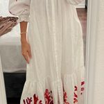 Lee Saint-Tropez White Dress With Embroidery -  Pfayfer Photo 2