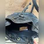 1980s bucket bag textured like alligator retro , edgy style Photo 1