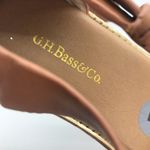 GH Bass & Co Women's Rivington Gold Whiskey Platform Sandals Tan Size 7 Photo 5