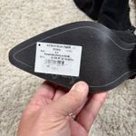 Sam Edelman Black Suede Over the Knee Boots Western Block Heel Size 6.5 Photo 3