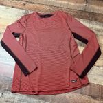 Kerrits Wmns Orange Brown Kwikwarm Base Layer Longsleeve Shirts Sz L Equestrian Photo 0