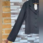 Agnes B dark grey linen New Cubana shirt 42/10 Gray Photo 4