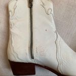 Free People White Western Booties Photo 1