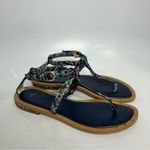 Isola  Mackenzie t-strap sandals casual summer multicolor women’s size 7 Photo 1