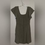 Universal Threads Universal Thread Army green Button-Front Mini Dress size small #720 Photo 4