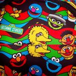 Lounge Fly  Sesame Street Cookie Monster Plush Cosplay Mini Backpack With Coin Bag Photo 4