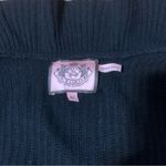 Juicy Couture Pam Gela Sleeveless Open Front Wool Cashmere Cardigan Black Medium Photo 3