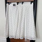 A Line AVENUE  lace Skirt NWT Size‎ 22 White Pleated Photo 3