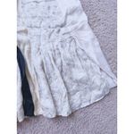 Stella McCartney Silk Pleated Skirt Cream Small Quiet Luxury Old Money Coquette Photo 10
