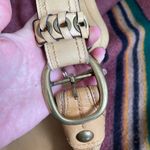 Coach Bleecker Tattersall Vachetta Leather
Duffle Bucket Bag tan beige 11422 Photo 9