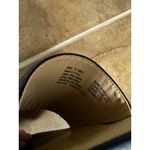 Croft & Barrow  Women's Camille Black Raffia Square Toe Slide Sandals Size 10 Photo 5