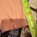 J.Crew Peach Cardigan with Ruffle Detail down the front women’s small Photo 8