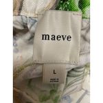 Maeve NEW Anthropologie  Boho the Brooklyn Ceramic Tile Wide Trousers Pants Sz L Photo 4