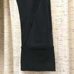 Lorna Jane Crop Black Mesh Leggings Photo 1