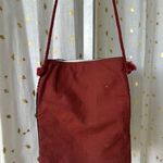 Tamiko Fujio Handmade Handcrafted Hawaiian Tribal Hook Loop Crossbody Bag Black Photo 3