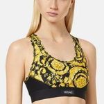 Versace Barocco Print Sports Bra Photo 0