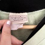 Topstitch by morning sun women's size XL vintage green bird sweater crewneck Photo 3