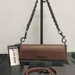 Steve Madden  | Chocolate Brown Clutch/Shoulder/Crossbody Purse Photo 0