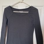 DKNY Jeans Striped Long Sleeve Top Photo 1
