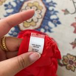 Banana Republic Y2K Red V-Neck Chain Halter Tank Blouse Small Sexy Photo 5