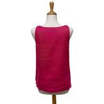 Mark Shale 100% Irish Linen Tank Top Sz 8 Pink Boxy Lagenlook Capsule Wardrobe Photo 2