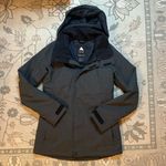 Burton Jet Set Jacket size xs women’s ski snowboard coat black grey Photo 1