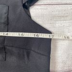 EXPRESS women XS black V-neck cap sleeve shift dress w/satin bottom Photo 8