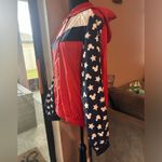 Disney  Parks Red White & Blue Mickey Mouse Windbreaker Photo 2